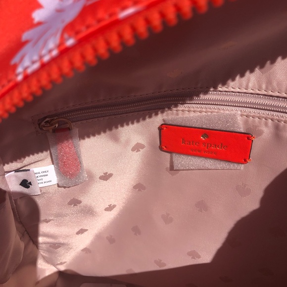 Kate Spade medium backpack- NWT Karissa wild bloom - Picture 11 of 15